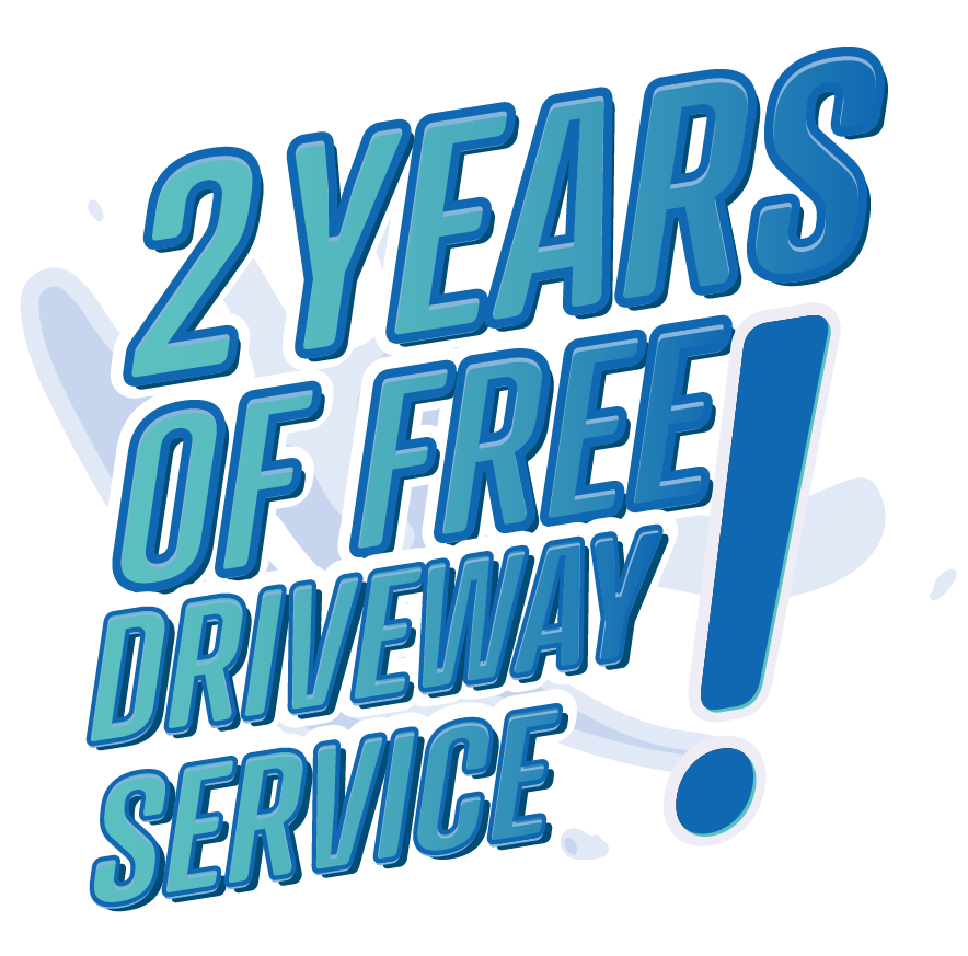 win your driveway services for two years!